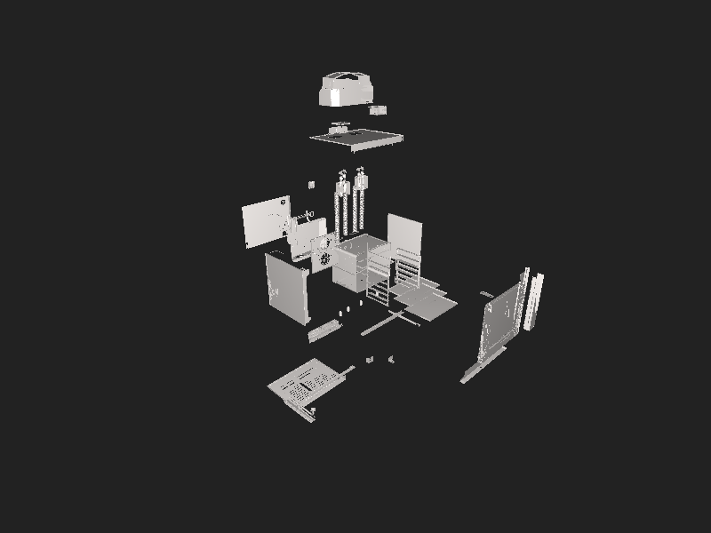 File:3D View of the 6 Tray Convection Oven.stl